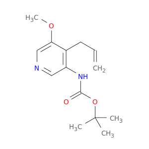 4-烯丙基-5-甲氧基吡啶-3-基氨基甲酸叔丁酯