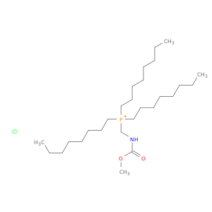 Phosphonium, [[(methoxycarbonyl)amino]methyl]trioctyl-, chloride