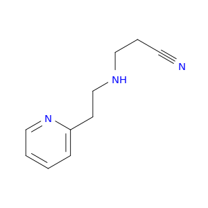 3-[[2-(PYRIDIN-2-YL)ETHYL]AMINO]PROPANENITRILE