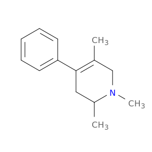 1,2,5-trimethyl-4-phenyl-3,6-dihydro-2H-pyridine