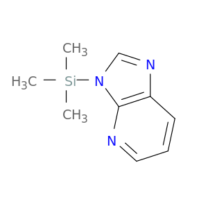 3H-Imidazo[4,5-b]pyridine, 3-(trimethylsilyl)-