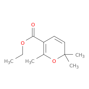2H-Pyran-5-carboxylic acid, 2,2,6-trimethyl-, ethyl ester