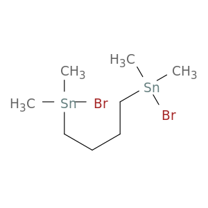 bromo-[4-(bromo-dimethyl-stannyl)butyl]-dimethyl-stannane