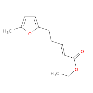 2-Pentenoic acid, 5-(5-methyl-2-furanyl)-, ethyl ester, (E)-