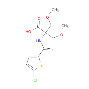 Serine, N-[(5-chloro-2-thienyl)carbonyl]-2-(methoxymethyl)-O-methyl-