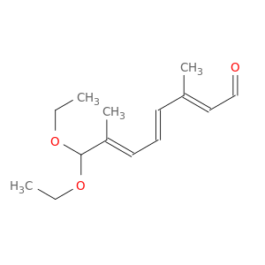 2,4,6-Octatrienal, 8,8-diethoxy-3,7-dimethyl-, (E,E,E)-