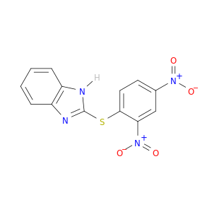1H-Benzimidazole, 2-[(2,4-dinitrophenyl)thio]-