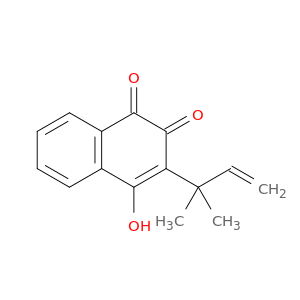 2-(1,1-二甲基-2-丙烯-1-基)-3-羟基-1,4-萘二酮