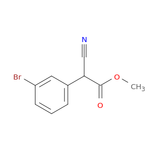 2-(3-溴苯基)-2-氰基乙酸甲酯