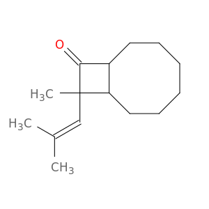 Bicyclo[6.2.0]decan-9-one, 10-methyl-10-(2-methyl-1-propenyl)-