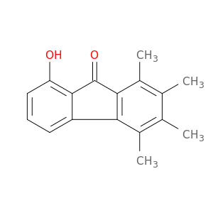 8-hydroxy-1,2,3,4-tetramethyl-9h-fluoren-9-one