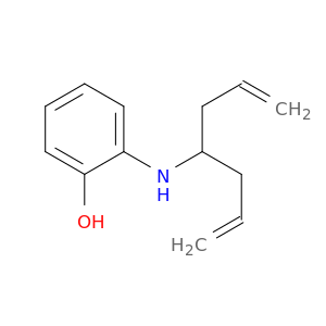 Phenol, 2-[[1-(2-propenyl)-3-butenyl]amino]-