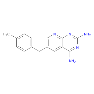 6-(4-methylbenzyl)pyrido[2,3-d]pyrimidine-2,4-diamine