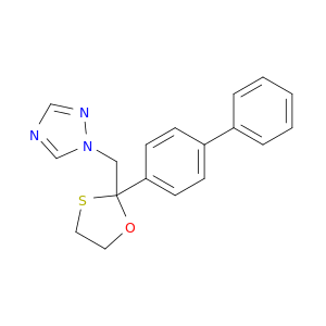 1H-1,2,4-Triazole, 1-[(2-[1,1'-biphenyl]-4-yl-1,3-oxathiolan-2-yl)methyl]-