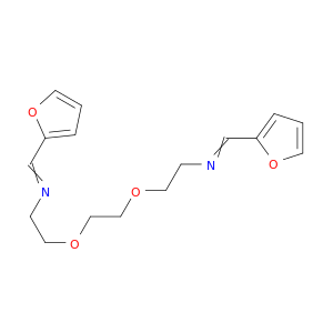 Ethanamine, 2,2'-[1,2-ethanediylbis(oxy)]bis[N-(2-furanylmethylene)-