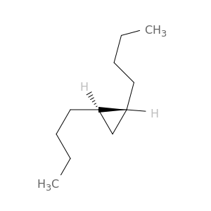 Cyclopropane, 1,2-dibutyl-, trans-