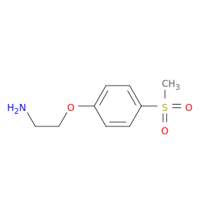 1-(2-Aminoethoxy)-4-methanesulfonylbenzene