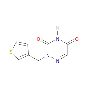 1,2,4-Triazine-3,5(2H,4H)-dione, 2-(3-thienylmethyl)-