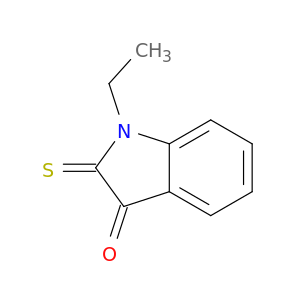 3H-Indol-3-one, 1-ethyl-1,2-dihydro-2-thioxo-