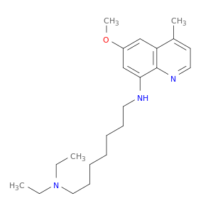 DIETHYL{7-[(6-METHOXY-4-METHYL(8-QUINOLYL))AMINO]HEPTYL}AMINE