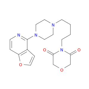 3,5-Morpholinedione,4-[4-(4-furo[3,2-c]pyridin-4-yl-1-piperazinyl)butyl]-