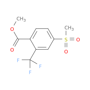 Methyl 4-methanesulfonyl-2-(trifluoromethyl)benzoate