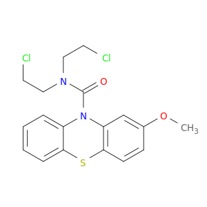 N,N-BIS(2-CHLOROETHYL)-2-METHOXY-10H-PHENOTHIAZINE-10-CARBOXAMIDE