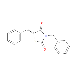 2,4-Thiazolidinedione, 3-(phenylmethyl)-5-(phenylmethylene)-