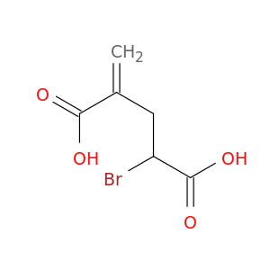Pentanedioic acid, 2-bromo-4-methylene-