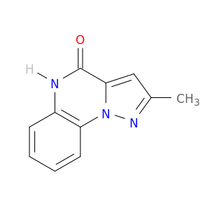 Pyrazolo[1,5-a]quinoxalin-4(5H)-one, 2-methyl-