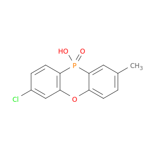 10H-Phenoxaphosphine, 7-chloro-10-hydroxy-2-methyl-, 10-oxide
