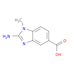 1H-Benzimidazole-5-carboxylicacid, 2-amino-1-methyl-