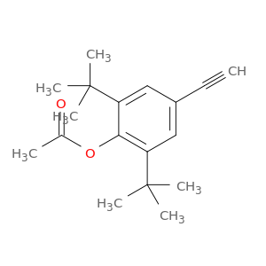 Phenol, 2,6-bis(1,1-dimethylethyl)-4-ethynyl-, acetate