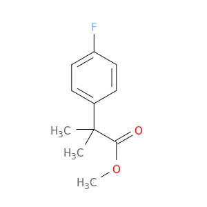 Benzeneacetic acid, 4-fluoro-a,a-dimethyl-, methyl ester