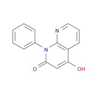 1,8-Naphthyridin-2(1H)-one, 4-hydroxy-1-phenyl-