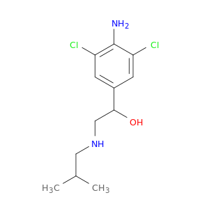 1-(4-amino-3,5-dichlorophenyl)-2-[(2-methylpropyl)amino]ethanol