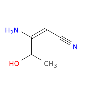 2-Pentenenitrile, 3-amino-4-hydroxy-, (E)-