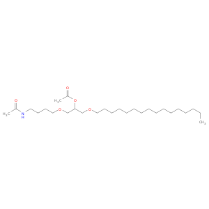 Acetamide, N-[4-[2-(acetyloxy)-3-(hexadecyloxy)propoxy]butyl]-
