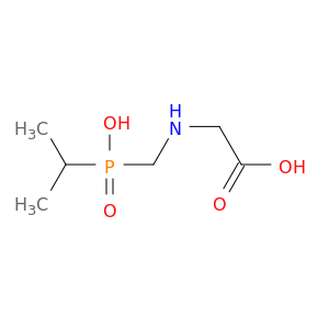 Glycine, N-[[hydroxy(1-methylethyl)phosphinyl]methyl]-