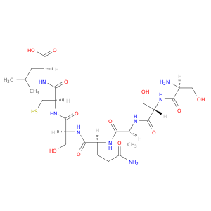L-Leucine, L-seryl-L-seryl-L-alanyl-L-glutaminyl-L-seryl-L-cysteinyl-