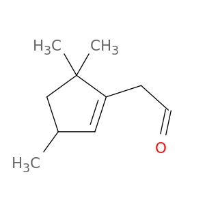 1-Cyclopentene-1-acetaldehyde, 3,5,5-trimethyl-