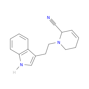 2-Pyridinecarbonitrile, 1,2,5,6-tetrahydro-1-[2-(1H-indol-3-yl)ethyl]-