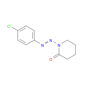 2-Piperidinone, 1-[(4-chlorophenyl)azo]-