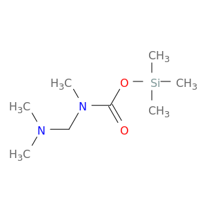 Carbamic acid, [(dimethylamino)methyl]methyl-, trimethylsilyl ester