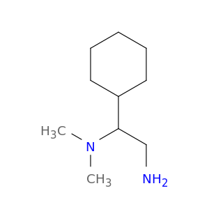 (2-amino-1-cyclohexylethyl)dimethylamine