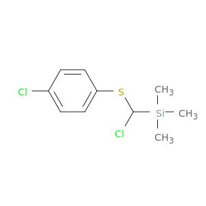 Silane, [chloro[(4-chlorophenyl)thio]methyl]trimethyl-