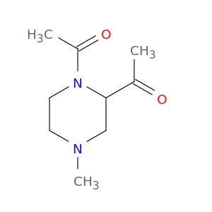 Piperazine,1,2-diacetyl-4-methyl- (9CI)