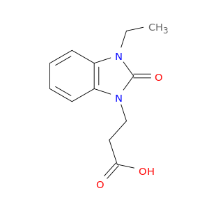 3-(3-Ethyl-2-oxo-2,3-dihydro-1H-1,3-benzodiazol-1-yl)propanoic Acid