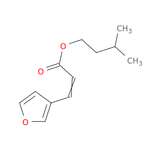 3-甲基丁基3-(3-呋喃基)-2-丙酸盐