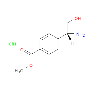 (R)-4-(1-氨基-2-羟乙基)苯甲酸甲酯盐酸盐